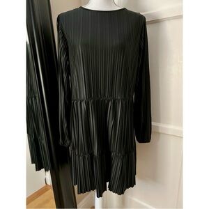 Zara Black Bishop Sleeve Dress